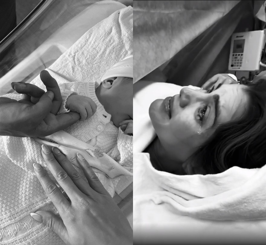 Kai, filho de Camila Coelho, nasceu na sexta-feira (Foto: Reprodução/Instagram)