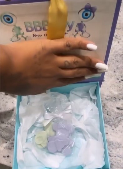 Viih Tube mostra detalhes do convite de chá revelação do bebê:'BBBaby' (Foto: Reprodução/ Instagram)