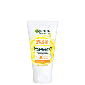 Hidratante Para Pele Oleosa - Garnier Skinactive Uniform &Amp; Matte Vitamina C Fps 30