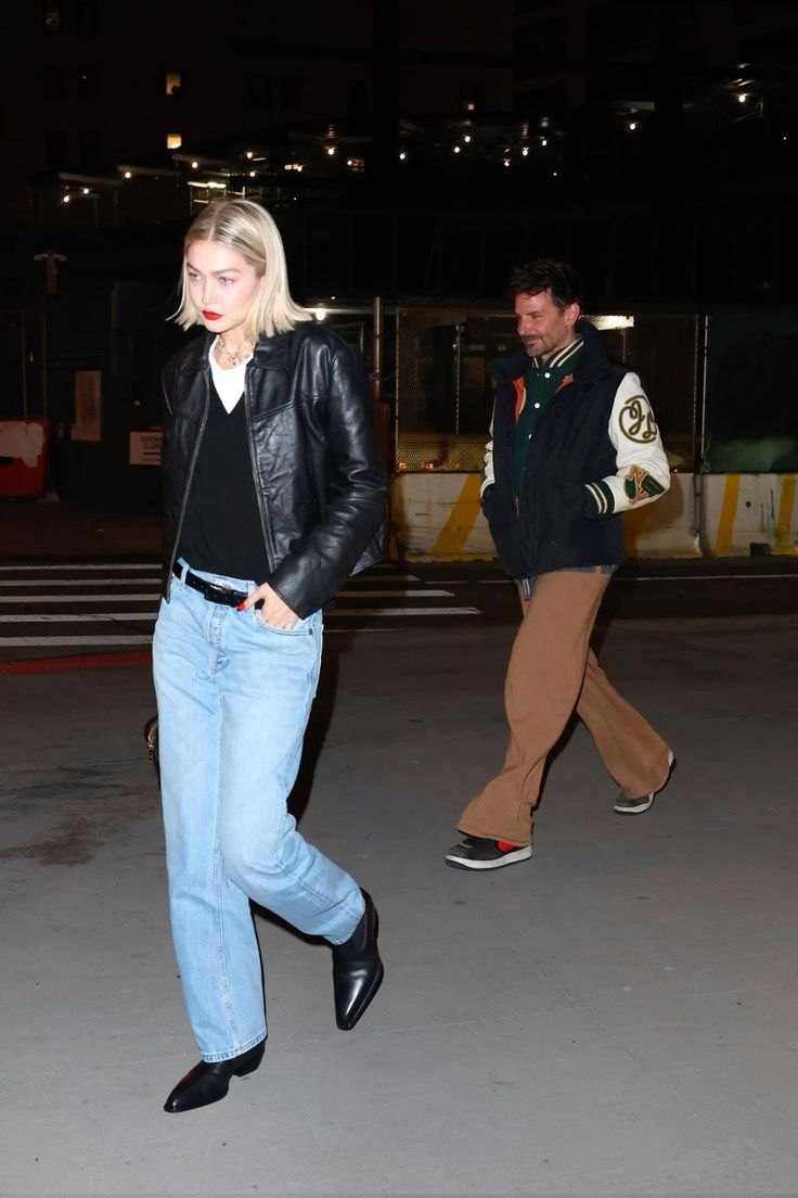 O Estilo De Gigi Hadid E Bradley Cooper