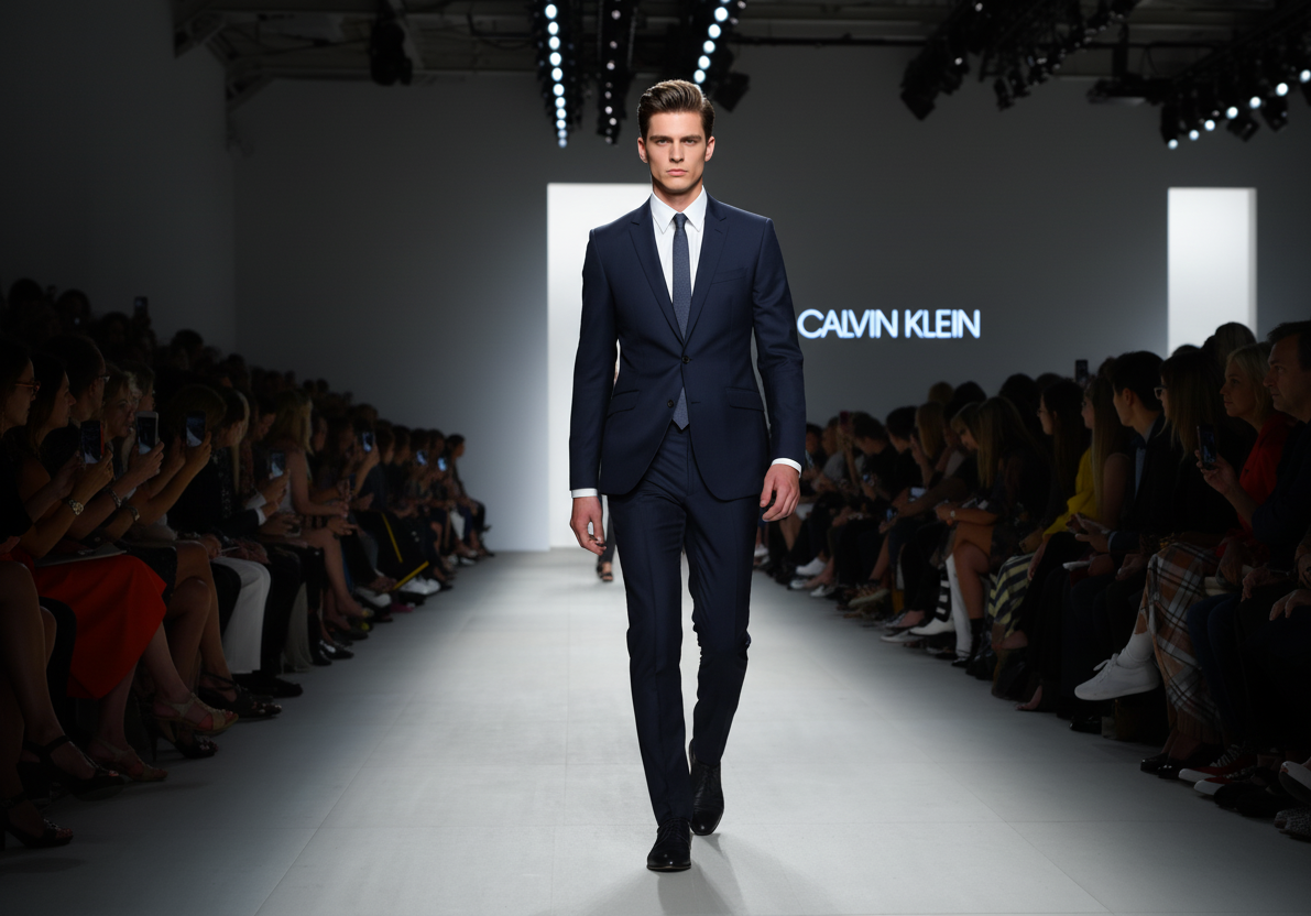 Major Model ganha destaque no desfile da Calvin Klein em - CADERNO DE MODA